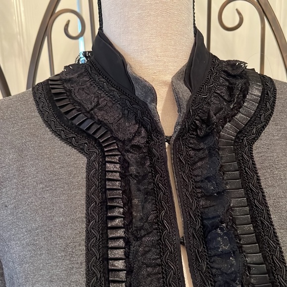 Grey lined jacket - Picture 4 of 5